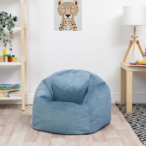 Fairmont Park icon Kids Mini Milano Velvet Bean Bag Chair Mineral Blue Medium; Small Fairmont Park icon Kids Mini Milano Velvet Bean Bag Chair Mineral Blue Medium; Small