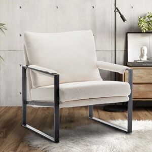 Rosdorf Park Penermon 72cm Wide Armchair White Teddy 84cm H X 72cm W X 85cm D Rosdorf Park Penermon 72cm Wide Armchair White Teddy 84cm H X 72cm W X 85cm D