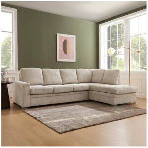 17 Stories Porath Left-Hand Facing Upholstered Corner Sofa Brown 86cm H X 268cm W X 179cm D 17 Stories Porath Left-Hand Facing Upholstered Corner Sofa Brown 86cm H X 268cm W X 179cm D