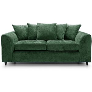 Latitude Run Monaco Chenille Scatter Back Sofa Green 3/80 H x 190 W x 85 D cm Latitude Run Monaco Chenille Scatter Back Sofa Green 3/80 H x 190 W x 85 D cm
