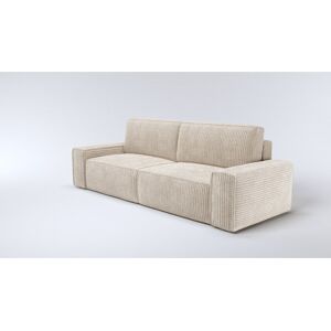 Latitude Run Candee 251Cm Square Arm Sofa Bed Beige 88cm H X 251cm W X 96cm D Latitude Run Candee 251Cm Square Arm Sofa Bed Beige 88cm H X 251cm W X 96cm D