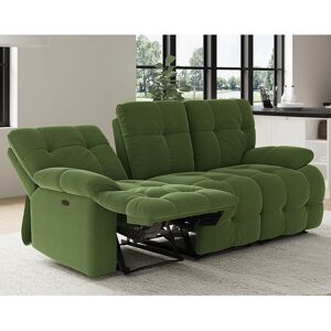 Fairmont Park Rymann 3 Seater Upholstered Electric Reclining Sofa Green 106cm H X 239cm W X 110cm D Fairmont Park Rymann 3 Seater Upholstered Electric Reclining Sofa Green 106cm H X 239cm W X 110cm D