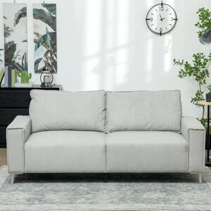 George Oliver 3 Seater Sofa Grey 80cm H X 193cm W X 77cm D George Oliver 3 Seater Sofa Grey 80cm H X 193cm W X 77cm D