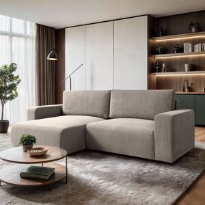 17 Stories 9 - Piece Upholstered Corner Sectional Light Brown 83cm H X 247cm W X 143cm D 17 Stories 9 - Piece Upholstered Corner Sectional Light Brown 83cm H X 247cm W X 143cm D