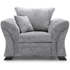 Rosalind Wheeler Fairwinds Armchair Light Grey 85cm H X 115cm W X 90cm D Rosalind Wheeler Fairwinds Armchair Light Grey 85cm H X 115cm W X 90cm D