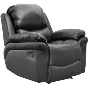 Brayden Studio Bonded Leather Manual Recliner Black 101cm H X 97cm W X 92cm D Brayden Studio Bonded Leather Manual Recliner Black 101cm H X 97cm W X 92cm D