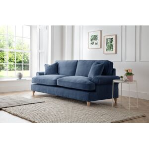 Three Posts Longfellow 3 Seater Sofa Manhattan Navy 83cm H X 206cm W X 95cm D Three Posts Longfellow 3 Seater Sofa Manhattan Navy 83cm H X 206cm W X 95cm D