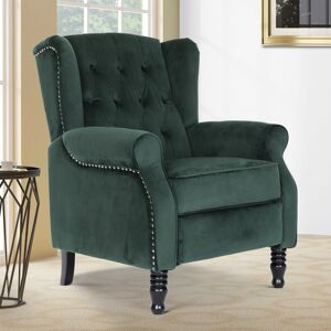Three Posts Doylestown Manual Recliner Bottle Green 104cm H X 78cm W X 88cm D Three Posts Doylestown Manual Recliner Bottle Green 104cm H X 78cm W X 88cm D