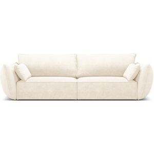 Brayden Studio Ajmail 208Cm Round Arm Sofa Light Beige 85cm H X 208cm W X 100cm D Brayden Studio Ajmail 208Cm Round Arm Sofa Light Beige 85cm H X 208cm W X 100cm D