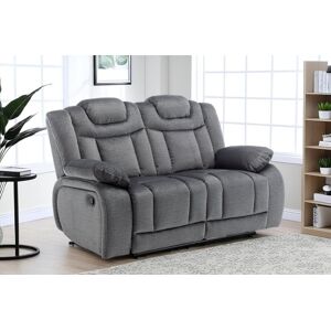 Latitude Run Chenille Fabric Manual Recliner Sofa With a Console Grey 2/103cm H x 156cm W x 100cm D Latitude Run Chenille Fabric Manual Recliner Sofa With a Console Grey 2/103cm H x 156cm W x 100cm D