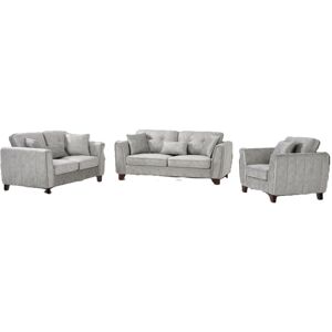 17 Stories 3+2+1 Seater Sofa Set Grey 17 Stories 3+2+1 Seater Sofa Set Grey