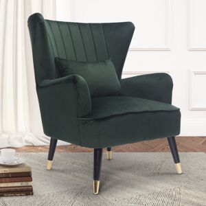 Fairmont Park Nettey 77Cm Wide Wingback Chair Green 94cm H X 77cm W X 78cm D Fairmont Park Nettey 77Cm Wide Wingback Chair Green 94cm H X 77cm W X 78cm D