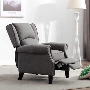 Marlow Home Co. Manual Recliner Grey 103cm H X 78cm W X 152cm D Marlow Home Co. Manual Recliner Grey 103cm H X 78cm W X 152cm D