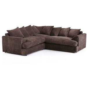 17 Stories Brogyn 5 Seater Corduroy Corner Sectional Brown 80cm H X 202cm W X 87cm D 17 Stories Brogyn 5 Seater Corduroy Corner Sectional Brown 80cm H X 202cm W X 87cm D