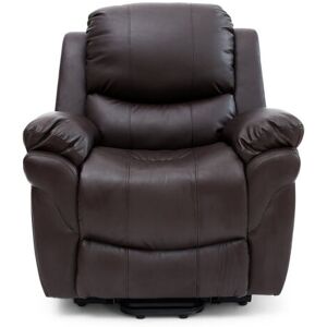 Brayden Studio Faux Leather Electric Lift Assist Recliner Brown 101cm H X 97cm W X 92cm D Brayden Studio Faux Leather Electric Lift Assist Recliner Brown 101cm H X 97cm W X 92cm D