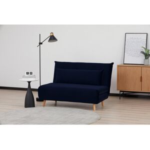 Fairmont Park Boonton 2 Seater Upholstered Sofa Bed Blue 84cm H X 127cm W X 91cm D Fairmont Park Boonton 2 Seater Upholstered Sofa Bed Blue 84cm H X 127cm W X 91cm D