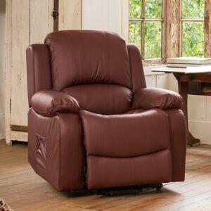 Marlow Home Co. Marisela Faux Leather Manual Recliner Burgundy 103cm H X 92cm W X 99cm D Marlow Home Co. Marisela Faux Leather Manual Recliner Burgundy 103cm H X 92cm W X 99cm D