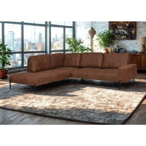 Borough Wharf 2 - Piece Corner Sofa Brown 87cm H X 274cm W X 227cm D Borough Wharf 2 - Piece Corner Sofa Brown 87cm H X 274cm W X 227cm D