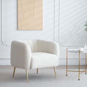 Fairmont Park Tolla 75cm Wide Tufted Velvet Tub Chair White 71cm H X 75cm W X 71cm D Fairmont Park Tolla 75cm Wide Tufted Velvet Tub Chair White 71cm H X 75cm W X 71cm D