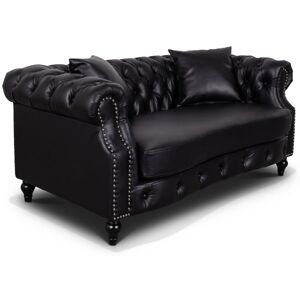 Rosdorf Park Mogadore Sofa Black 73cm H X 165cm W X 86cm D Rosdorf Park Mogadore Sofa Black 73cm H X 165cm W X 86cm D