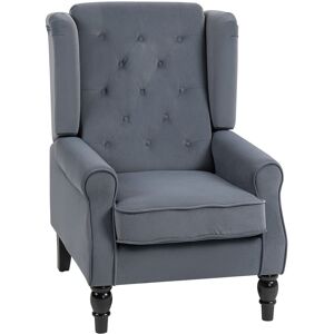 Marlow Home Co. 74cm Wide Tufted Polyester Armchair Grey 102cm H X 74cm W X 86cm D Marlow Home Co. 74cm Wide Tufted Polyester Armchair Grey 102cm H X 74cm W X 86cm D