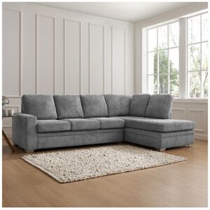 17 Stories Porath Left-Hand Facing Upholstered Corner Sofa Grey 86cm H X 268cm W X 179cm D 17 Stories Porath Left-Hand Facing Upholstered Corner Sofa Grey 86cm H X 268cm W X 179cm D