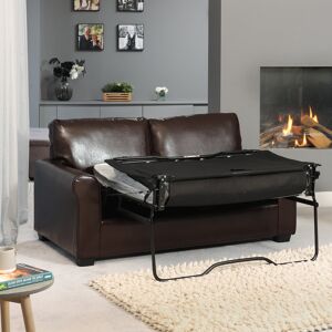 Latitude Run Aleasia Vegan Leather Sofa Bed Brown 75cm H X 162cm W X 75cm D Latitude Run Aleasia Vegan Leather Sofa Bed Brown 75cm H X 162cm W X 75cm D