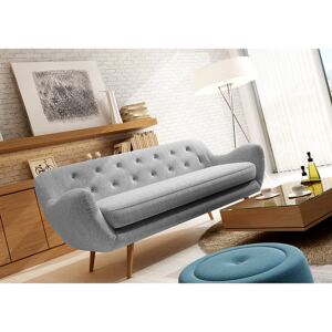 Hykkon Jefferson 3 Seater Sofa Grey/Blue 84cm H X 192cm W X 86cm D Hykkon Jefferson 3 Seater Sofa Grey/Blue 84cm H X 192cm W X 86cm D