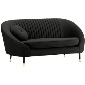 Fairmont Park Rubio 2 Seater Sofa Black 86cm H X 182cm W X 95cm D Fairmont Park Rubio 2 Seater Sofa Black 86cm H X 182cm W X 95cm D