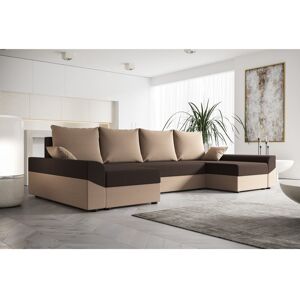 Latitude Run Bagdat 3 - Piece Upholstered Corner Sectional Brown/Beige - Rainbow41/Rainbow05 90cm H X 310cm W X 140cm D Latitude Run Bagdat 3 - Piece Upholstered Corner Sectional Brown/Beige - Rainbow41/Rainbow05 90cm H X 310cm W X 140cm D