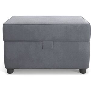 Brayden Studio Laverton Wide Velvet Rectangle Footstool Ottoman with Storage Steel 37.5cm H X 63cm W X 51cm D Brayden Studio Laverton Wide Velvet Rectangle Footstool Ottoman with Storage Steel 37.5cm H X 63cm W X 51cm D