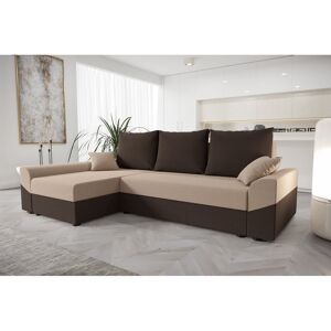 17 Stories Shally 3 - Piece Upholstered Corner Sectional Beige/Brown - Rainbow05/Rainbow41 90cm H X 241cm W X 140cm D 17 Stories Shally 3 - Piece Upholstered Corner Sectional Beige/Brown - Rainbow05/Rainbow41 90cm H X 241cm W X 140cm D