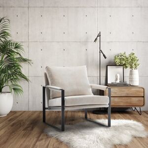 Rosdorf Park Penermon 72cm Wide Armchair Cream Microsuede 84cm H X 72cm W X 85cm D Rosdorf Park Penermon 72cm Wide Armchair Cream Microsuede 84cm H X 72cm W X 85cm D