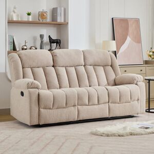 Latitude Run Berroa 3 Seat Recliner Sofa with Central Console Brown 105cm H X 206cm W X 97cm D Latitude Run Berroa 3 Seat Recliner Sofa with Central Console Brown 105cm H X 206cm W X 97cm D