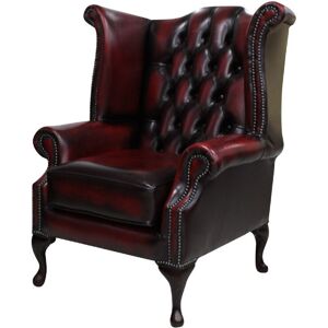 Rosalind Wheeler Adedimeji 88Cm Wide Tufted Wingback Chair Antique Oxblood 106cm H X 88cm W X 89cm D Rosalind Wheeler Adedimeji 88Cm Wide Tufted Wingback Chair Antique Oxblood 106cm H X 88cm W X 89cm D
