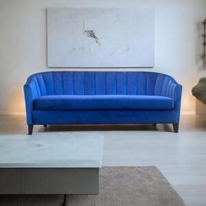 Fairmont Park Velvet 3 Seater Sofa Blue Velvet 80cm H X 189cm W X 75cm D Fairmont Park Velvet 3 Seater Sofa Blue Velvet 80cm H X 189cm W X 75cm D