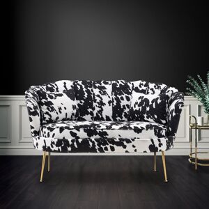 Fairmont Park 132Cm Flared Arm Sofa Black;White 77cm H X 123cm W X 79cm D Fairmont Park 132Cm Flared Arm Sofa Black;White 77cm H X 123cm W X 79cm D
