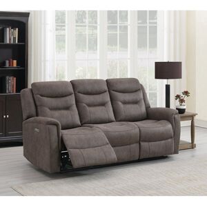 Rosalind Wheeler Cenya 200Cm Pillow Top Arm Reclining Sofa Brown 104cm H X 200cm W X 88cm D Rosalind Wheeler Cenya 200Cm Pillow Top Arm Reclining Sofa Brown 104cm H X 200cm W X 88cm D