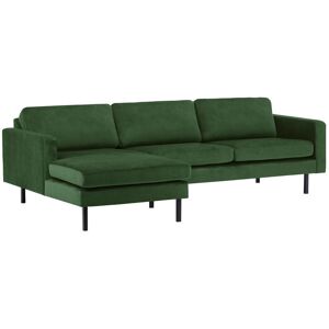 Hashtag Home Cobden Corner Sofa Butled Green Polyester Blend 81cm H X 255cm W X 160cm D Hashtag Home Cobden Corner Sofa Butled Green Polyester Blend 81cm H X 255cm W X 160cm D