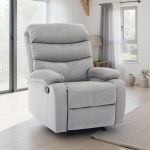 17 Stories Tallie Manual Recliner Chair Light Grey 104cm H X 77cm W X 93cm D 17 Stories Tallie Manual Recliner Chair Light Grey 104cm H X 77cm W X 93cm D