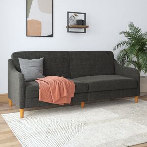 ClassicLiving Joy 2 Seater Clic Clac Sofa Bed Dark Gray 83.8cm H X 195.6cm W X 82.6cm D ClassicLiving Joy 2 Seater Clic Clac Sofa Bed Dark Gray 83.8cm H X 195.6cm W X 82.6cm D