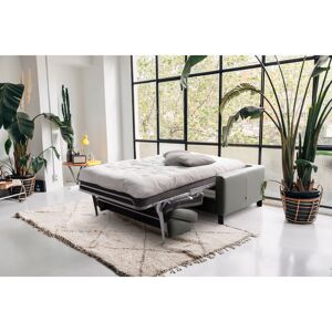 Ebern Designs Najmul Genuine Leather Foldable Sofabed with Mattress Grey 87cm H X 190cm W X 100cm D Ebern Designs Najmul Genuine Leather Foldable Sofabed with Mattress Grey 87cm H X 190cm W X 100cm D