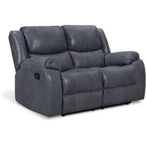 Ebern Designs Byadbo 2 Seater Faux Leather Reclining Sofa Grey 100cm H X 154cm W X 94cm D Ebern Designs Byadbo 2 Seater Faux Leather Reclining Sofa Grey 100cm H X 154cm W X 94cm D