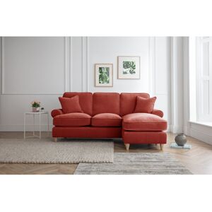 Three Posts Longfellow Corner Chaise Sofa Apricot 83cm H X 206cm W X 145cm D Three Posts Longfellow Corner Chaise Sofa Apricot 83cm H X 206cm W X 145cm D