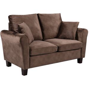 17 Stories Mateos 2 Seater Upholstered Sofa Brown 88cm H X 139cm W X 77cm D 17 Stories Mateos 2 Seater Upholstered Sofa Brown 88cm H X 139cm W X 77cm D