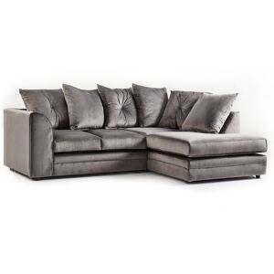 Fairmont Park Devonte Corner Sofa Charcoal 80cm H X 215cm W X 90cm D Fairmont Park Devonte Corner Sofa Charcoal 80cm H X 215cm W X 90cm D