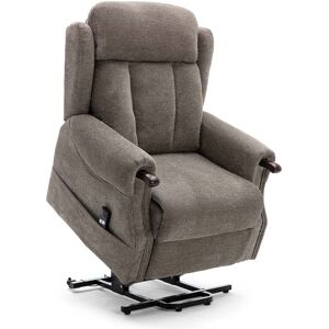 Rosalind Wheeler Adcox Electric Lift Assist Recliner Brown 107cm H X 88cm W X 96cm D Rosalind Wheeler Adcox Electric Lift Assist Recliner Brown 107cm H X 88cm W X 96cm D