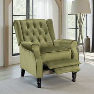 Three Posts Doylestown Manual Recliner Sage Green 104cm H X 78cm W X 88cm D Three Posts Doylestown Manual Recliner Sage Green 104cm H X 78cm W X 88cm D