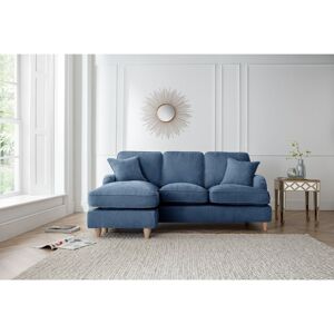 Three Posts Galilee Left hand Facing Chaise Sofa Navy 95cm H X 189cm W X 145cm D Three Posts Galilee Left hand Facing Chaise Sofa Navy 95cm H X 189cm W X 145cm D