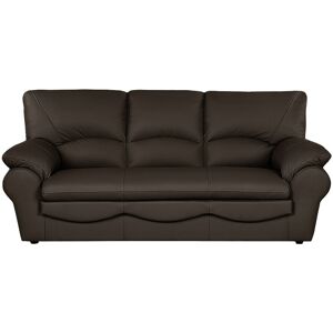 17 Stories Heppman Genuine Leather 3 Seater Fold out Sofa Bed Dark Brown 92cm H X 205cm W X 85cm D 17 Stories Heppman Genuine Leather 3 Seater Fold out Sofa Bed Dark Brown 92cm H X 205cm W X 85cm D